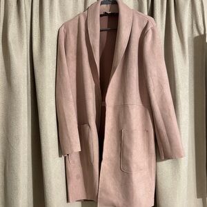 BLVD Women's Blush Trench Coat